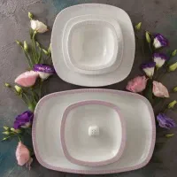 سرویس چینی زرین مون بلان یاسی ۲۷پ عالی