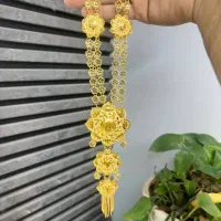 انواع گردنبند نقره ۹۲۵ آبکاری طلا عیار ۲۱