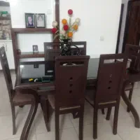 میز نهار خوری ۶ نفره سالم
