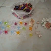 یک بسته ستاره تزیینی برای داخل پارتیشن