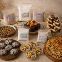 پودر کیک خانگی یاس