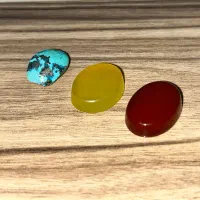 ۳ عدد سنگ کاملا نو آماده برای سوار شدن بر رکاب