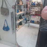 آیینه قدی حاشیه دور استیل ضد خش.