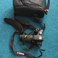 750 d canon با لنز 55 250