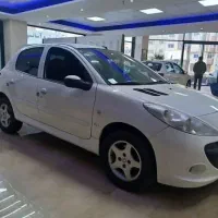 پژو ۲۰۷ اتوماتیک سقف فلز خشک سفید