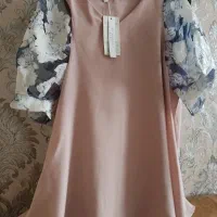 لباس خارجی کاملا نو سایز 42/44 و شال مشکی کاملا نو