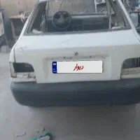 پراید تصادفی سالم