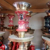 قلیان تنه برنجی نادر اصل حاج اوغلی