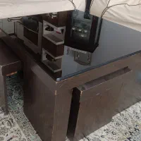 میز جلومبلی مربع