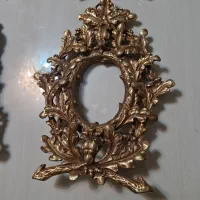 قاب عکس برنجی عتیقه