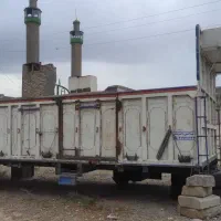 اتاق باری تمام فلزی ده چرخ، در شهر ماهان