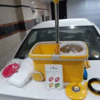 سطل و زمین شوی چرخشی یونیک