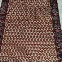 قالیچه زمینه بوته کاملا سالم و بی عیب