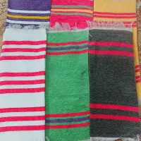 حوله مخملی و دستبافت