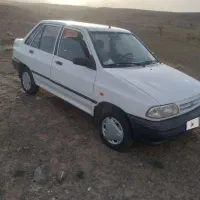 پراید سفید کم کار لا کاغذی