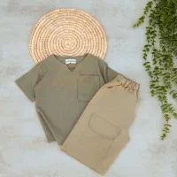 ست اسپرت یقه کوبایی