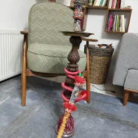 قلیون تنه چوبی