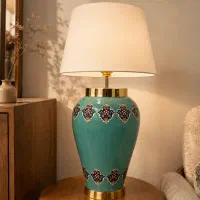 آباژور دستساز فیروزه