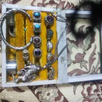 دستبند زنجیر انگشترنقره