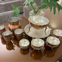 ست کامل ظروف مسی