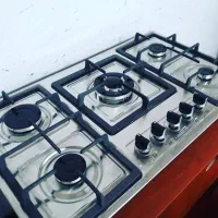 اجاق گاز استیل جنرال،تکنو صفحه ای  توکار