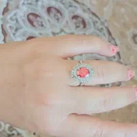 انگشتر نقره سالم عیار ۹۲۵ایتالیا