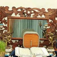 آیینه چوب بسیار زیبا و شیک