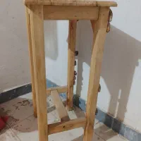 چهارپایه چوبی