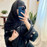 روسری مشکی ساده و طرحدار