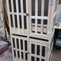 قفس چوبی دستساز