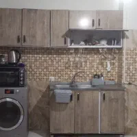 کابینت بدنه فلزی ودرب چوبی