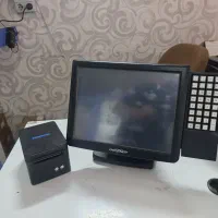 صندوق فروشگاهی لمسی پارتنر با کیبرد بغل