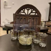 استکان و نعلبکی کمر باریک