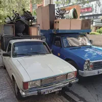 باربری وانت بارنیسان بارگلبهارهمراه گارگر.تمام نقا
