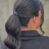 انواع استایل مو فقط ۴۰۰ هزار براشینگ، شینیون