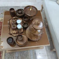 سرویس پذیرایی چوبی وعروس