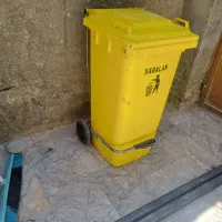 سطل زباله آشغال پدالی