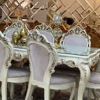 میزنهارخوری ۸نفره سالم و تمیز کاملا نو