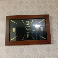 ساعت  دیواری چوبی