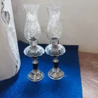 شمعدان نقره ای نو نو