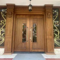 آراز درب lobidoors درب لابی فلزی درب ضدسرقت گلس