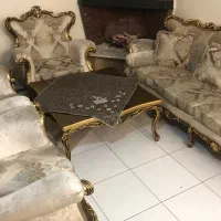 مبل استیل ورق طلا