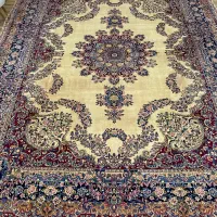 قالی دستباف ۱۲ متری کرمان انتیک یه کار خاص و زیبا