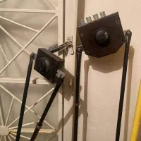 قفل در خانه