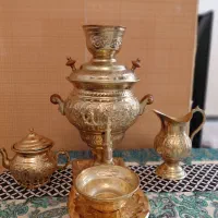 ست سماور برنجی نوزادی