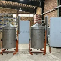 دستگاه گلاب گیر ۱۰۰ لیتری تمام استیل