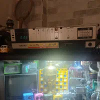 بوفه لوازم صوتی و تصویری قدیمی
