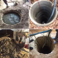 چاه کن فاضلاب تعمیرات چاه کنده کاری جای لوله