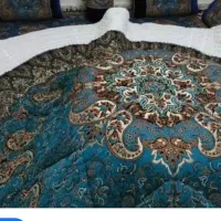 لحاف پنبه دوزی ترمه و لیلی مجنون