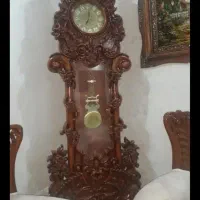 ساعت ایستاده چوب راش